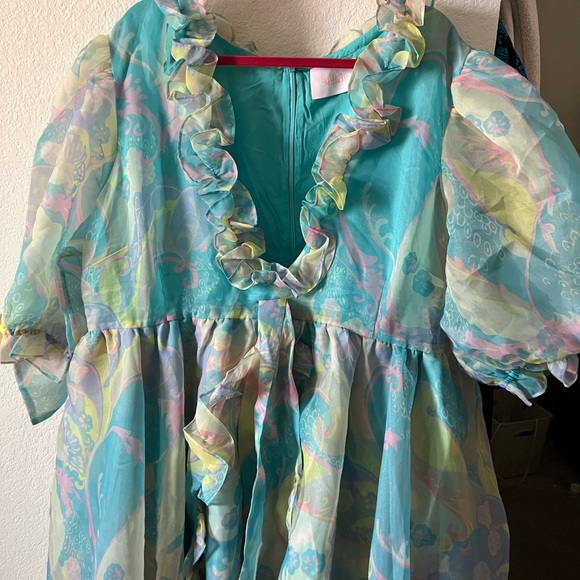 Selkie 5X (old size chart) Electric Marie gown - Picture 4 of 6